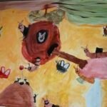 Vaikų piešinių parodėlė „Rudenėlis spalvotas – vaikų nupieštas, svajotas...“ 1000073962